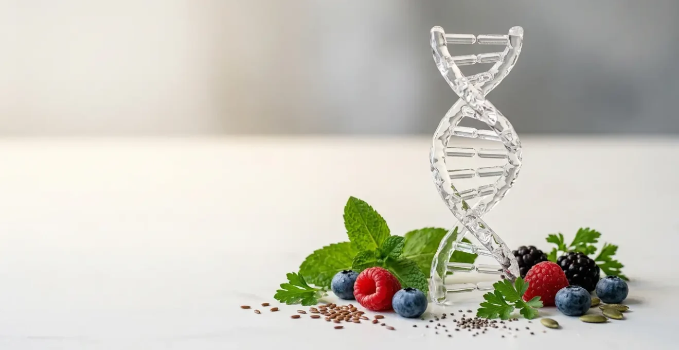 Conceptual representation of genetic risk and preventive lifestyle choices in Alzheimer's disease