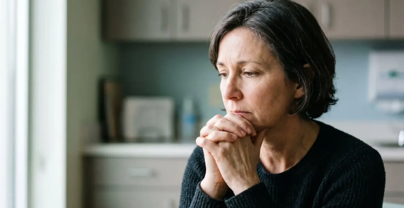 Professional healthcare setting emphasizing the critical moment of recognizing when primary care reaches its diagnostic limits